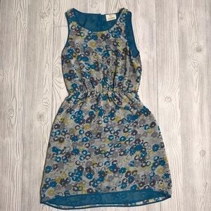 Pins And Needles Sleeveless Floral Dress - Small